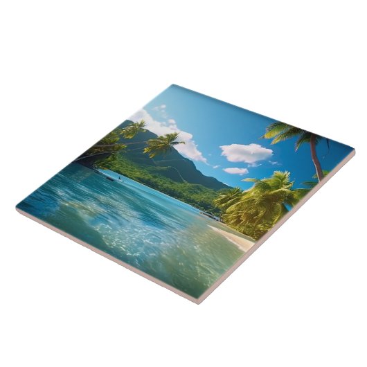 Carreau Costa Rica Island Paradise (Côté)