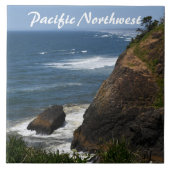 Carreau Côte Pittoresque du nord-ouest du Pacifique (Devant)