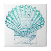 Carreau coteau turquoise couleur bleu mermaid (Devant)