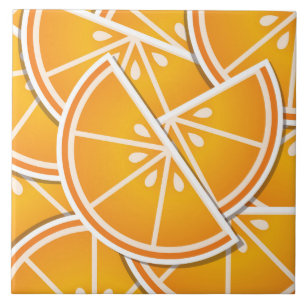 Carreau Cotés orange funky