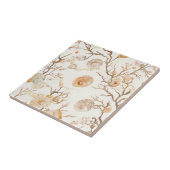 Carreau Côtière rustique - Coquillages, Starfish, Reef (14 (Côté)