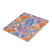 Carreau Côtière rustique - Coquillages, Starfish, Reef (19 (Côté)
