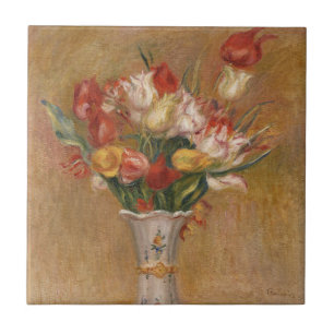 Carreau Cottagecore Renoir Floral Art Vintage Tulipe