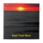 Carreau Couché de soleil de Floride (Devant)