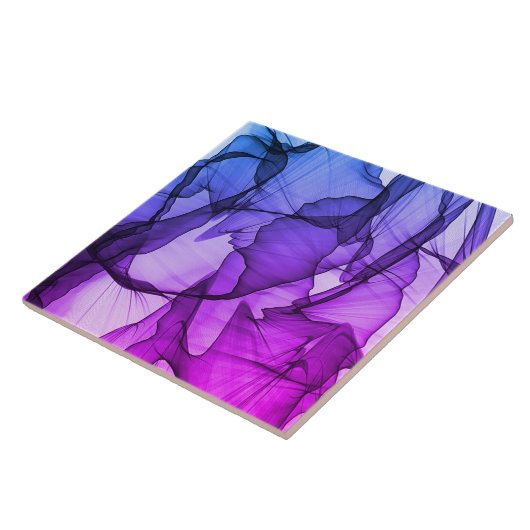 Carreau Couche mystique de prune (Côté)