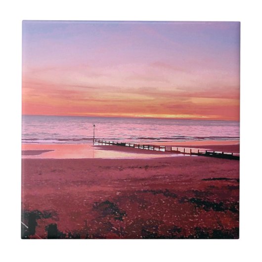 CARREAU COUCHER DE SOLEIL (Devant)
