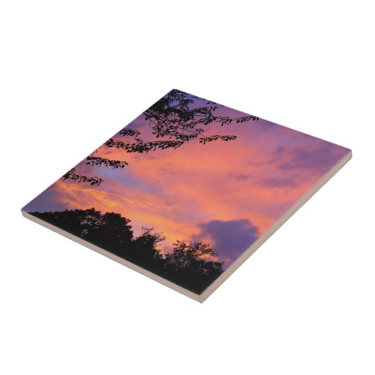 Carreau coucher de soleil (Côté)
