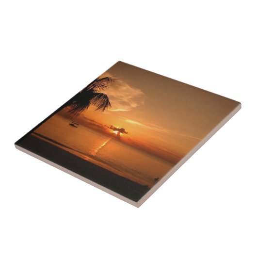 Carreau coucher de soleil (Côté)