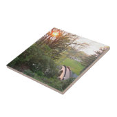 Carreau Coucher de soleil au Rainbow Bridge à Grove City C (Côté)