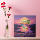 Carreau Coucher de soleil coloré Margarita