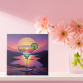 Carreau Coucher de soleil coloré Margarita