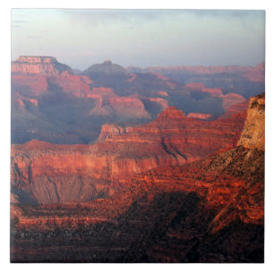 Carreau Coucher de soleil coloré sur le Grand Canyon