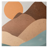 Carreau Coucher de soleil de Boho Art (Devant)