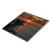 Carreau Coucher de soleil de Cancun (Côté)