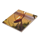 Carreau Coucher de soleil du lac Pinecone (Côté)