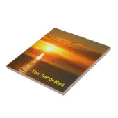 Carreau Coucher de soleil du passage intérieur (Côté)