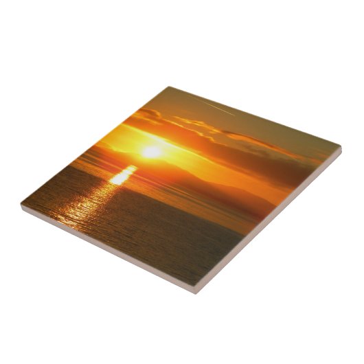 Carreau Coucher de soleil du passage intérieur (Côté)