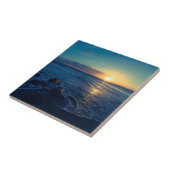 Carreau Coucher de soleil Ocean Horizon (Côté)