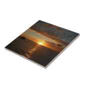 Carreau Coucher de soleil sur la mer II (Côté)