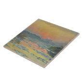 Carreau Coucher de soleil sur la Seine en hiver (Claude Mo (Côté)