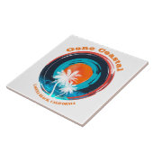 Carreau Coucher De Soleil Sur Le Littoral Choisir Votre Pl (Côté)