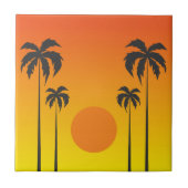 Carreau Coucher du soleil (Devant)