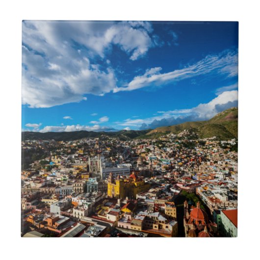 Carreau Coucher du soleil de Guanajuato (Devant)