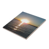 Carreau Coucher du soleil sur le bayou (Côté)