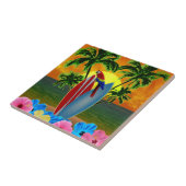 Carreau Coucher du soleil tropical (Côté)