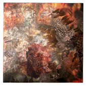 Carreau Couches de cristaux avec teinte rustique (Devant)