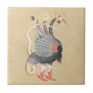 Carreau Couleur de python d'alchimie