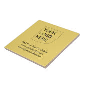 Carreau Couleur de tendance - Logo Jaune Douce Carrelage e (Côté)