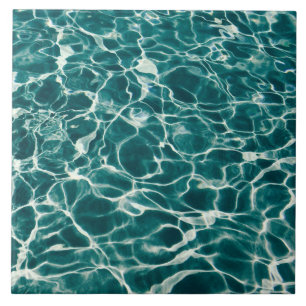 Carreau Couleur d'eau turquoise