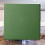 Carreau Couleur ferme verte | Classique | Élégant<br><div class="desc">Couleur ferme verte | Classique | Élégant | tendance | Style | Cadeau</div>