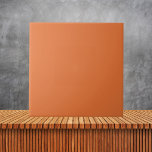 Carreau Couleur fixe minimaliste orange vivifiant<br><div class="desc">Couleur fixe minimaliste orange vivifiant</div>