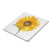 Carreau Couleur florale jaune tournesol rustique chic (Côté)