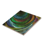 Carreau Couleur Gloire Moderne Art Abstrait Motif Élégant (Côté)