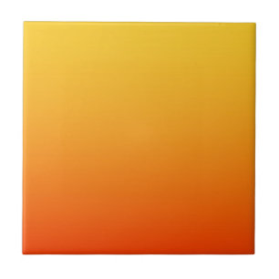 Carreau Couleur Orange Jaune