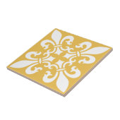 Carreau Couleur personnalisable de French Fleur de Lys (Côté)