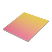 Carreau Couleur Rose Jaune (Côté)