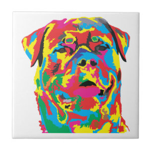 Carreau couleur rottweiler