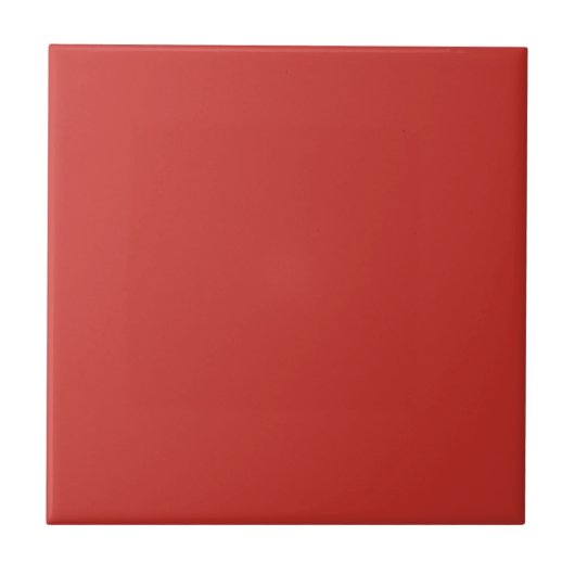 Carreau Couleur rouge uni Noël (Devant)