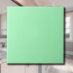 Carreau Couleur solide à la menthe congelée Pastel | Class<br><div class="desc">Couleur solide à la menthe congelée Pastel | Classique | Élégant | tendance | Style | Cadeau</div>