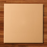 Carreau Couleur solide Apricot Lumineuse<br><div class="desc">Couleur solide Apricot Lumineuse</div>