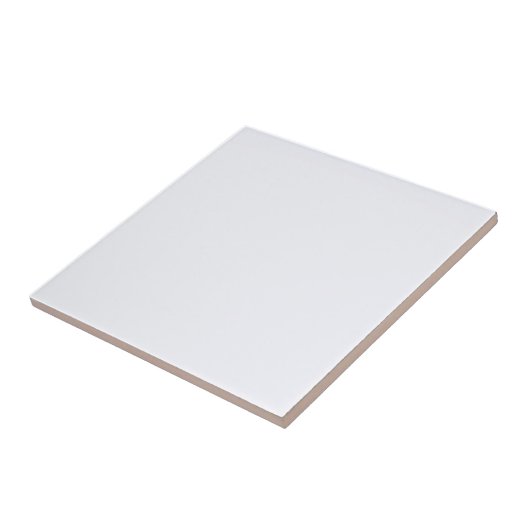 Carreau Couleur solide blanc Fantôme (Côté)