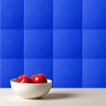 Carreau Couleur solide bleu éclatant<br><div class="desc">Design bleu vif et coloré.</div>