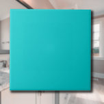 Carreau Couleur solide bleu turquoise | Classique | Élégan<br><div class="desc">Couleur solide bleu turquoise | Classique | Élégant | tendance | Style | Cadeau</div>