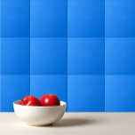 Carreau Couleur solide bleu vif<br><div class="desc">Un design bleu vif et coloré.</div>