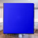 Carreau Couleur solide bleue | Classique | Élégant<br><div class="desc">Couleur solide bleue | Classique | Élégant | tendance | Style | Cadeau</div>