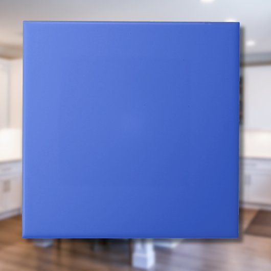 Carreau Couleur solide bleue royale | Classique | Élégant